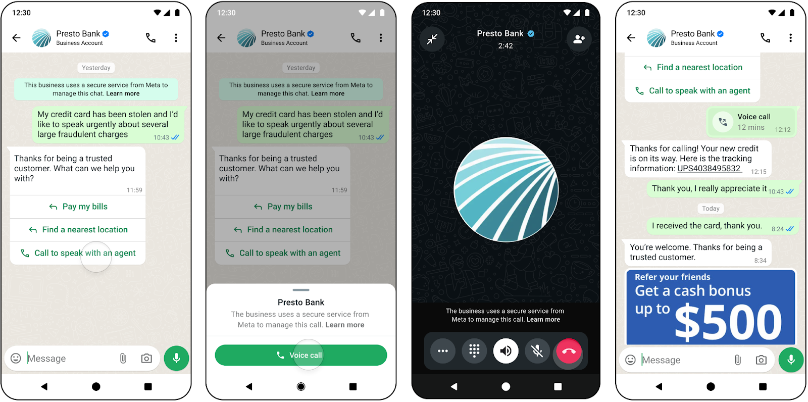 whatsapp voice calling
